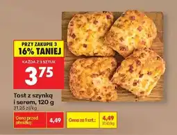 Biedronka Tost z szynką i serem , 120 g oferta