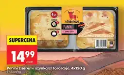 Biedronka Panini z serem i szynką El Toro Rojo, 4x120 g oferta