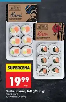 Biedronka Sushi Sakura, 160 g/180 g oferta
