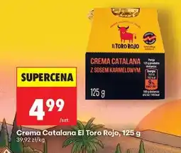 Biedronka Crema Catalana El Toro Rojo, 125 g oferta