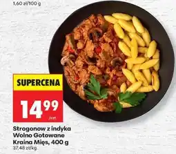 Biedronka Strogonow z indyka Wolno Gotowane Kraina Mięs, 400 g oferta