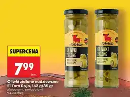 Biedronka Oliwki zielone nadziewane El Toro Rojo, 142 g/85 g oferta