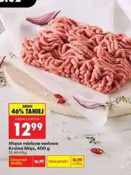 Biedronka Mięso mielone wołowe Kraina Mięs , 400 g oferta