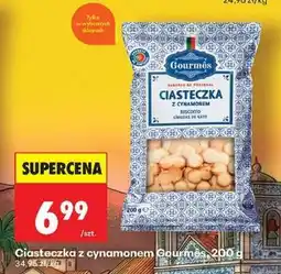Biedronka Ciasteczka z cynamonem Gourmés, 200 g oferta