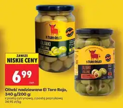 Biedronka Oliwki nadziewane El Toro Rojo, 340 g/200 g oferta