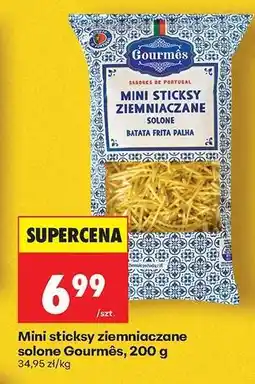 Biedronka Mini sticksy ziemniaczane solone Gourmés, 200 g oferta