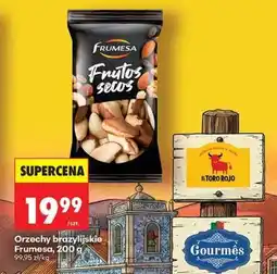 Biedronka Orzechy brazylijskie Frumesa, 200 g oferta