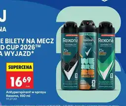 Biedronka Antyperspirant w sprayu Rexona, 150 ml oferta