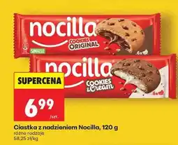 Biedronka Ciastka z nadzieniem Nocilla, 120 g oferta