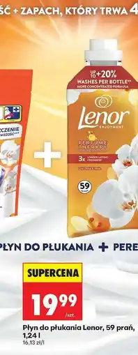 Biedronka Płyn do płukania Lenor, 59 prań, 1,24 l oferta