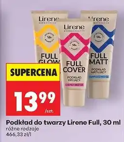Biedronka Podkład do twarzy Lirene Full, 30 ml oferta