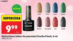Biedronka Hybrydowy lakier do paznokci Excite Flash, 5 ml oferta