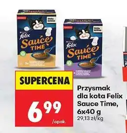 Biedronka Przysmak dla kota Felix Sauce Time, 6x40 g oferta