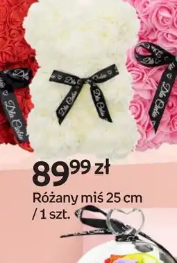 Empik Różany miś 25 cm oferta