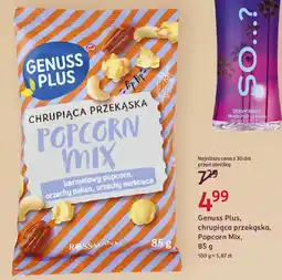 Rossmann Genuss Plus, chrupiąca przekąska, Popcorn Mix oferta