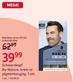 Rossmann Schwarzkopf Re-Nature, krem re- pigmentacyjny oferta