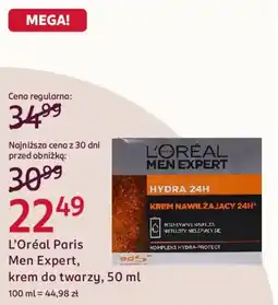 Rossmann L'Oréal Paris Men Expert, krem do twarzy oferta