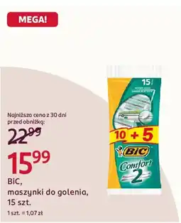 Rossmann BIC, maszynki do golenia oferta