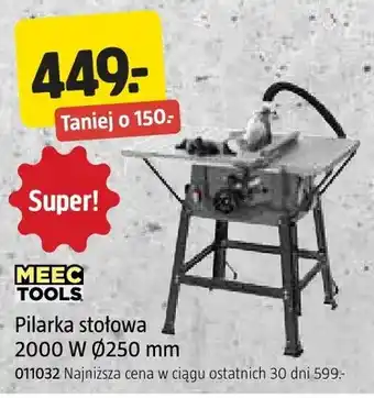 Pilarka stołowa 2000 W Ø250 mm