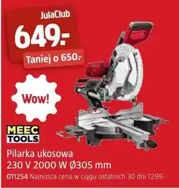 Jula Pilarka ukosowa 230 V 2000 W Ø305 mm oferta