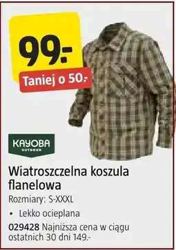 Jula Wiatroszczelna koszula flanelowa oferta