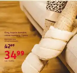 Rossmann Kapcie damskie oferta