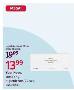 Rossmann Tampony higieniczne 24 szt oferta