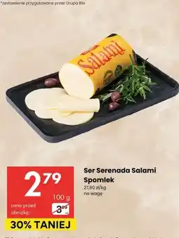 Delikatesy Centrum Ser Salami Spomlek oferta