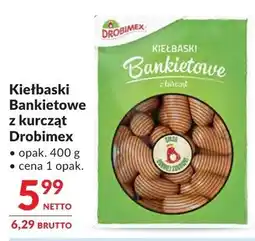 Makro Kiełbaski Bankietowe z kurczat Drobimex oferta