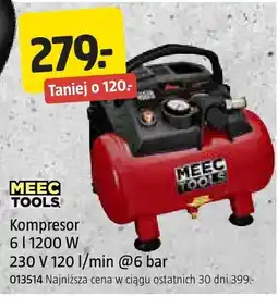 Jula Kompresor 6 l 1200 W 230 V 120 l/min @6 bar oferta