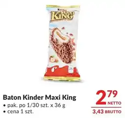 Makro Baton Kinder Maxi King oferta