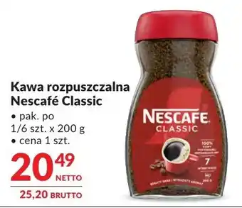 Kawa rozpuszczalna Nescafé Classic