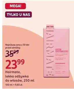 Rossmann Lekka odżywka do włosów oferta