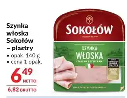 Makro Szynka włoska Sokołów - plastry oferta