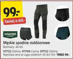 Jula Spodnie męskie outdoorowe oferta