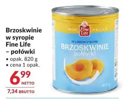 Makro Brzoskwinie w syropie Fine Life - połówki oferta