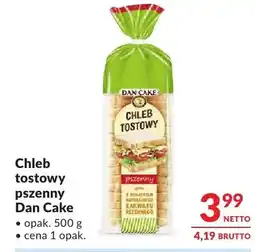 Makro Chleb tostowy pszenny Dan Cake oferta