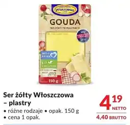 Makro Ser żółty Włoszczowa - plastry oferta