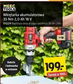 Jula Wkrętarka akumulatorowa 35 Nm 2,0 Ah 18 V oferta