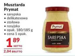 Makro Musztarda Prymat sarepska delikatesowa stołowa oferta