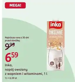 Rossmann Napój owsiany z wapniem i witaminami oferta