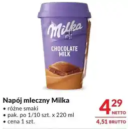 Makro Napój mleczny Milka różne smaki oferta