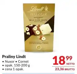 Makro Praliny Lindt Nuxor + Cornet oferta