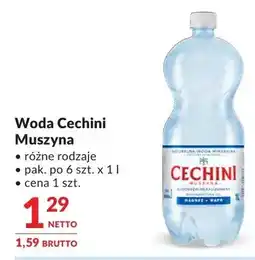 Makro Woda Cechini Muszyna różne rodzaje oferta