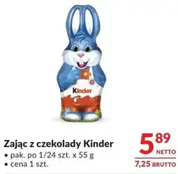 Makro Zając z czekolady Kinder oferta