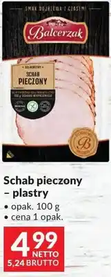 Makro Schab pieczony - plastry oferta