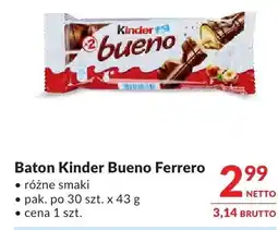 Makro Baton Kinder Bueno Ferrero różne smaki oferta
