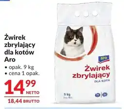 Makro Żwirek zbrylający dla kotów Aro oferta