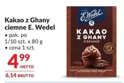 Makro Kakao z Ghany ciemne E. Wedel oferta