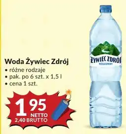 Makro Woda Żywiec Zdrój oferta